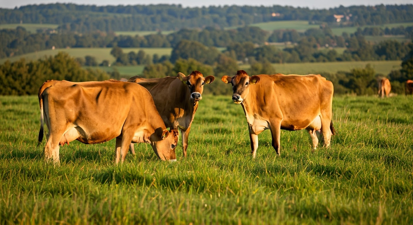 Krowa jersey – co to za rasa krów mlecznych? Wszystko co musisz wiedzieć