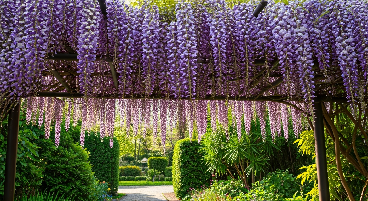 Wisteria - kiedy kwitnie i jak przyspieszyć ten proces? 2